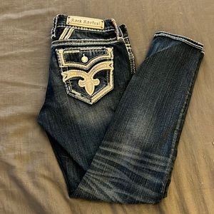 Like New!! Rock Revival- Yadra Skinny Jeans, Size 29